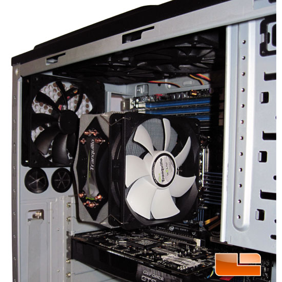 GELID Solutions Rev2 Tranquillo CPU Cooler intalled
