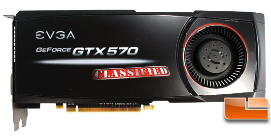GTX 570 classified front