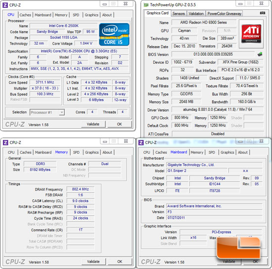 ASUS Maximus IV Extreme-Z Test System and Settings