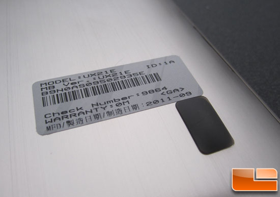 The ASUS UX21E Ultrabook razor thin. 13-inch display.Intel Core i7