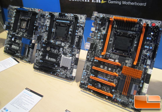 IDF 2011: GIGABYTE Intel X79 Motherboard Preview