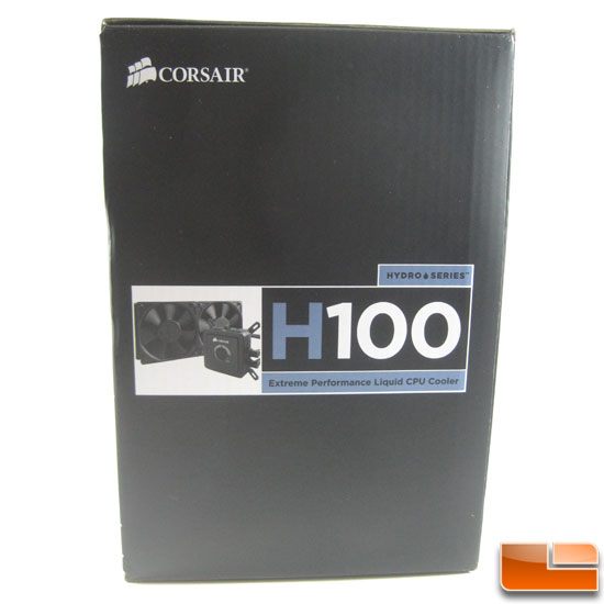 Corsair Hydro Series H100 box end