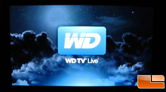 WD TV Live Setup Menu