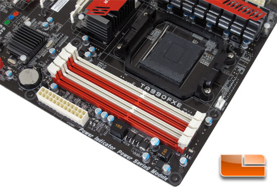 BIOSTAR TA990FXE AMD 990FX Motherboard Layout