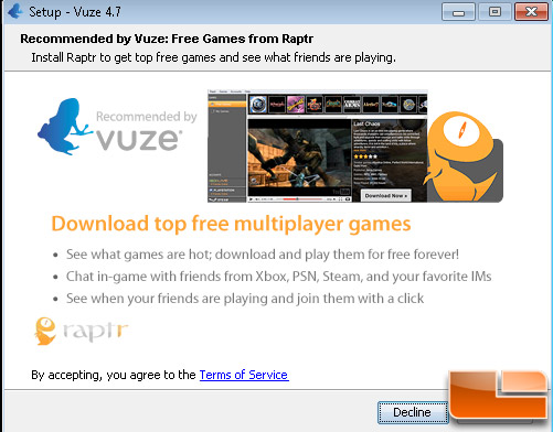 Vuze Software Install