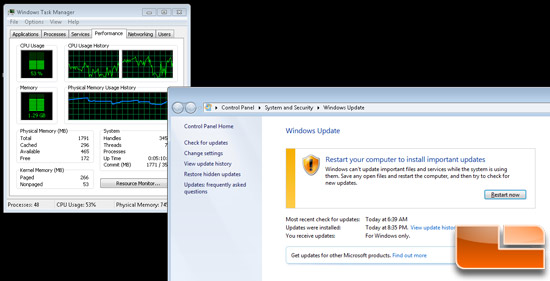 Windows 7 Installed