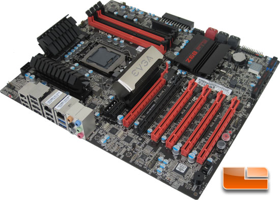 EVGA Z68 FTW LGA1155 Motherboard Layout