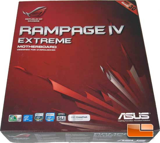 ASUS Rampage 4 Extreme Intel X79 Motherboard Retail Packaging and Bundle