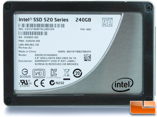 Intel 520 ‘Cherryville’ Series 240GB SSD Review in RAID 0