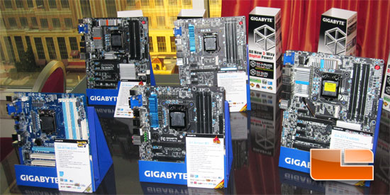 CES 2012: GIGABYTE Shows Intel Z77 Motherboard Lineup For Ivy Bridge