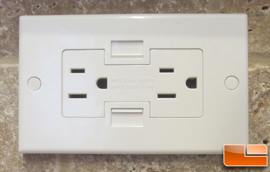 Power2U USB Power Outlet Installed