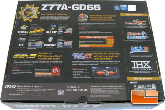 MSI Z77A-GD65 Ivy Bridge Motherboard Review