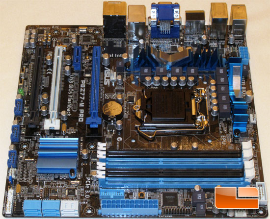 ASUS Intel P8Z77-M Motherboard Preview