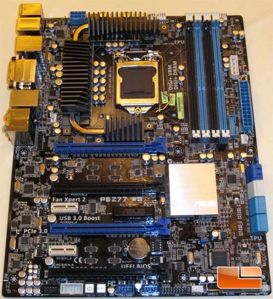 ASUS P8Z77-WS Motherboard Preview