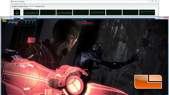 Mass Effect 3 Intel Core i7 2600K CPU Usage