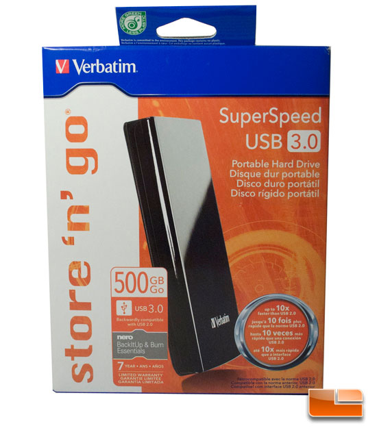 Verbatim 500GB USB 3.0 Store ‘n’ Go Portable Hard Drive Review