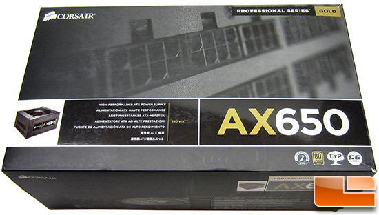 Corsair AX650 power supply