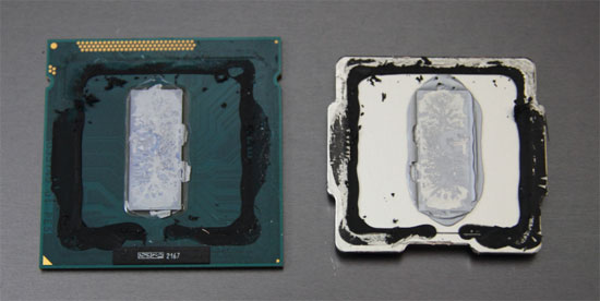 Intel Core i7 'Ivy Bridge' Thermal Interface Material