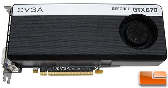 NVIDIA GeForce GTX 670 Video Card Top