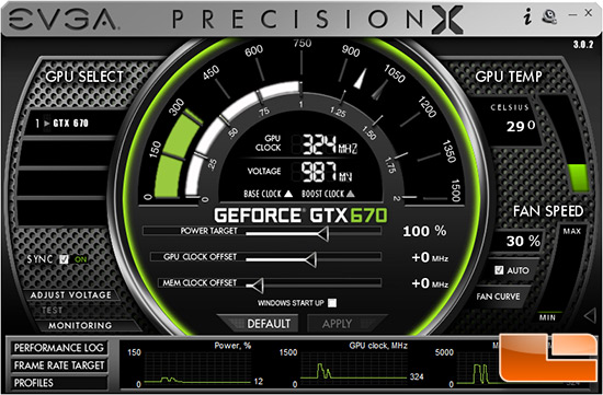 EVGA Precision 3.0.2 Overclocking Utility