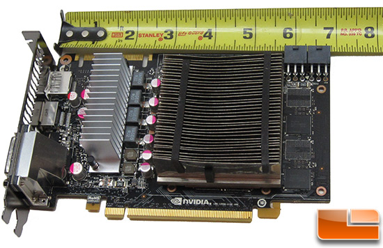 NVIDIA GeForce GTX 670 Video Card PCB Length
