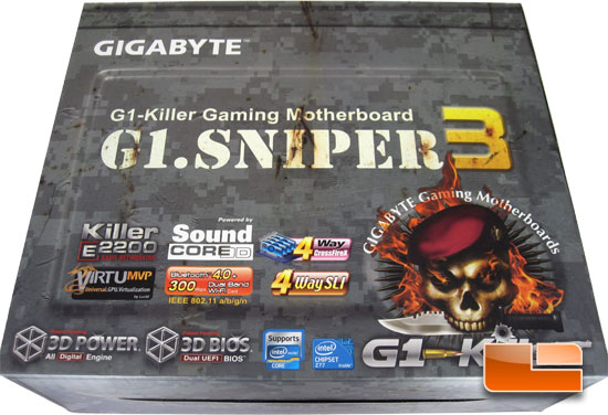 GIGABYTE Intel Z77 G1 Sniper 3 ATX Motherboard Retail Box and Bundle