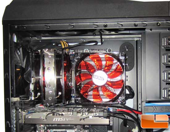 Prolimatech Genesis CPU Cooler in case
