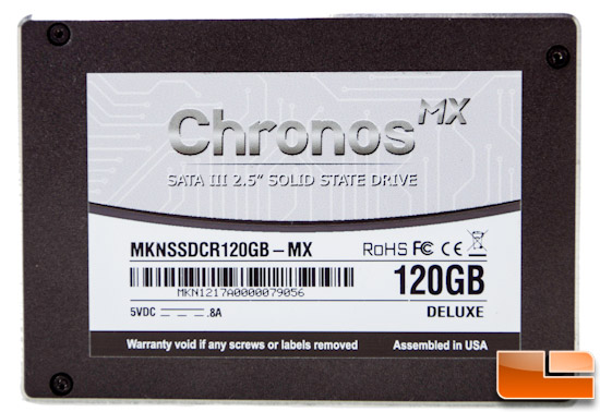 Mushkin Chronos MX 120GB SSD Review