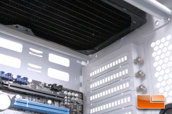 Genesis 9000 Upper PCI/Radiator Room