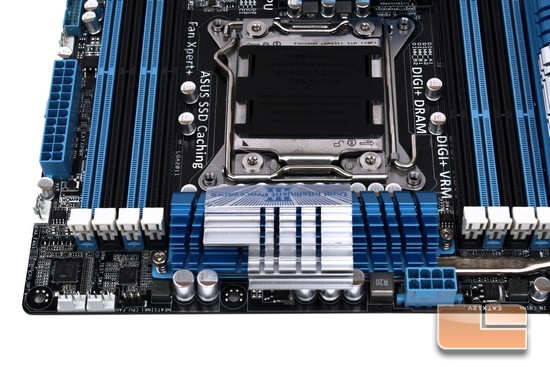 ASUS P9X79 Deluxe CPU Phased Power Heatsink