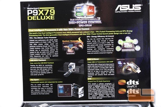 ASUS P9X79 Deluxe Top Lid
