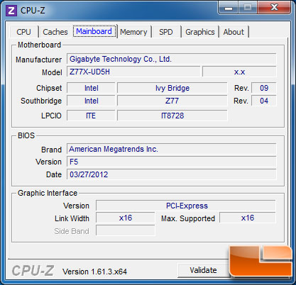 CyberPower Gmaer Ultra 2098 CPU-Z