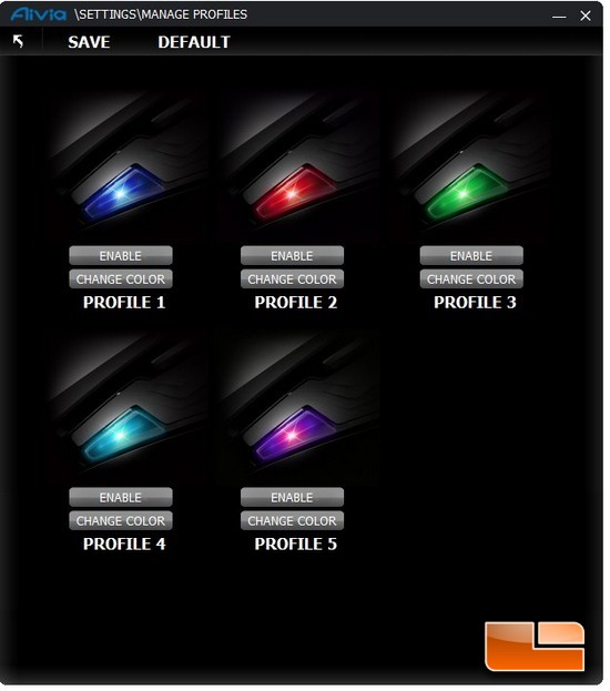  Krypton Ghost Software Profile Button LED