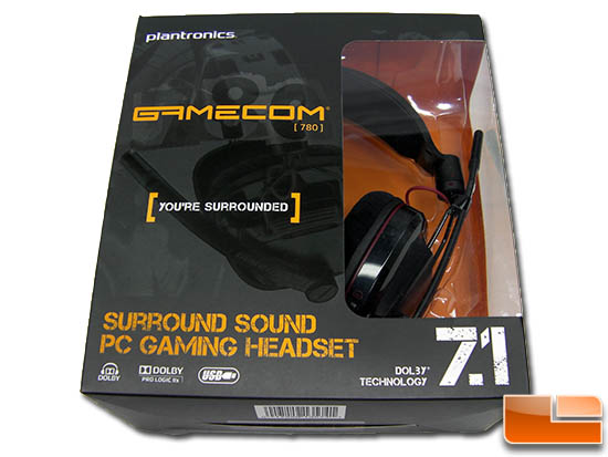 Plantronics GameCom 780 USB headset
