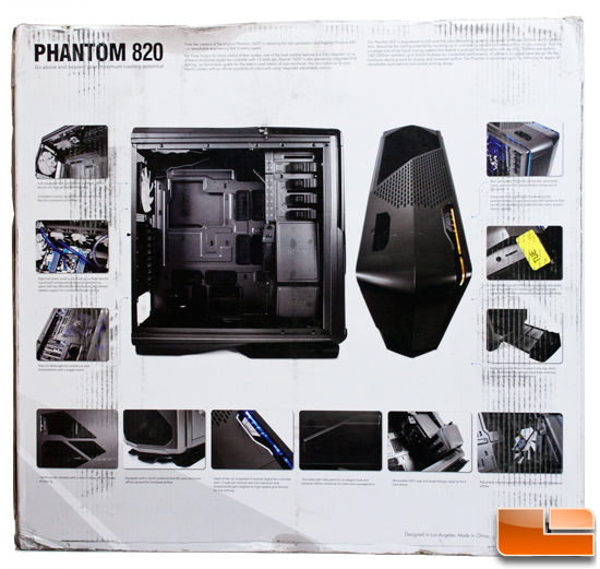 NZXT Phantom 820 box rear