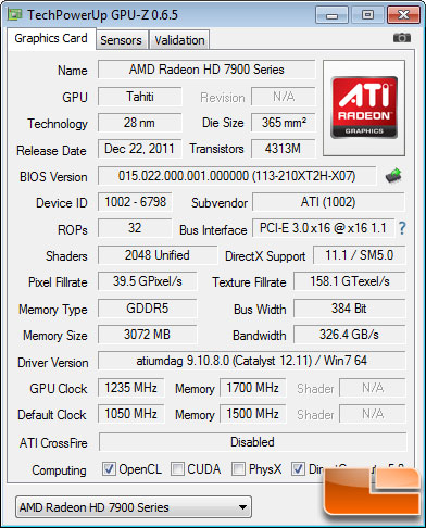 AMD OverDrive Radeon HD 7970