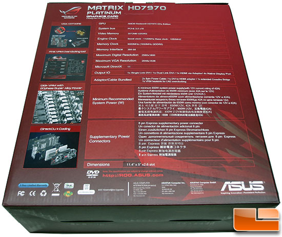 ASUS Radeon HD 7970 Retail Box