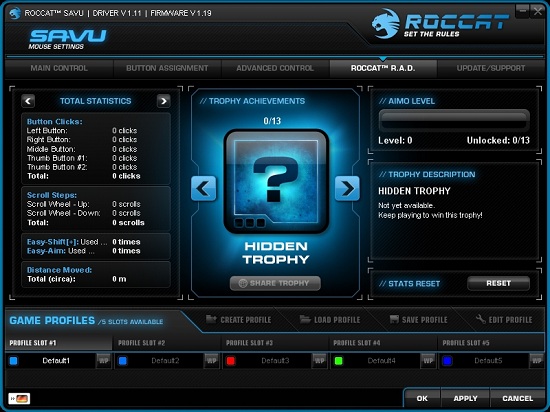 ROCCAT Savu Mouse App