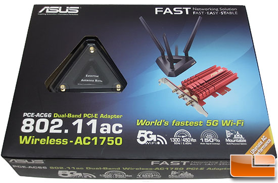 ASUS PCE-AC66 Dual-Band 802.11 AC PCIe Wireless - Legit Reviews