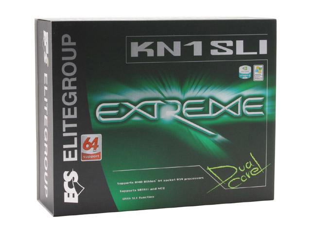 ECS KN1 Extreme NF4 SLI motherboard Review