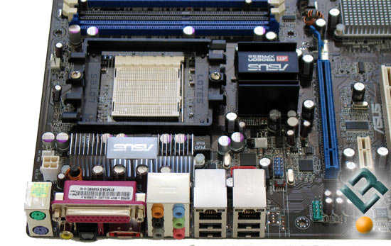 ASUS A8R32-MVP Deluexe Motherboard I/O Panel