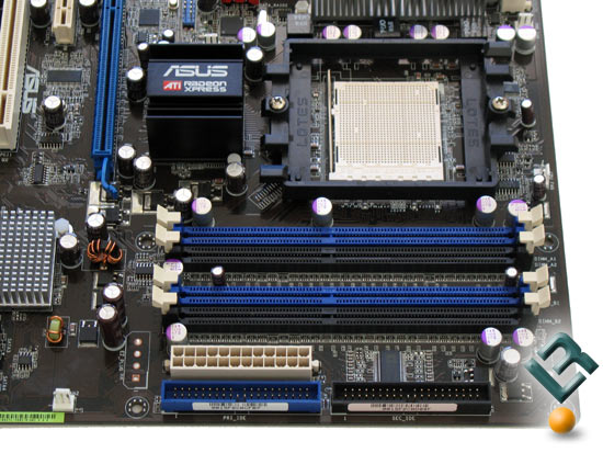ASUS A8R32-MVP Deluexe Motherboard DIMM's