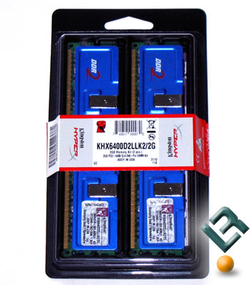 Kingston HyperX 2GB PC2-6400 C4 Memory Review