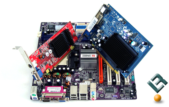 ECS RS482-M with ATI X300 and NVIDIA 6200TC