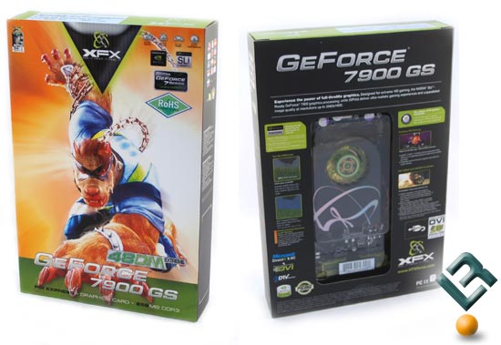 XFX GeForce 7900 GS 480M Extreme Video Card Retail Box