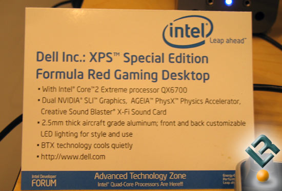Dell XPS with Quad-Core Intel processors