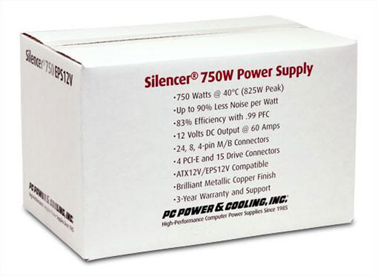 pc power silencer 750
