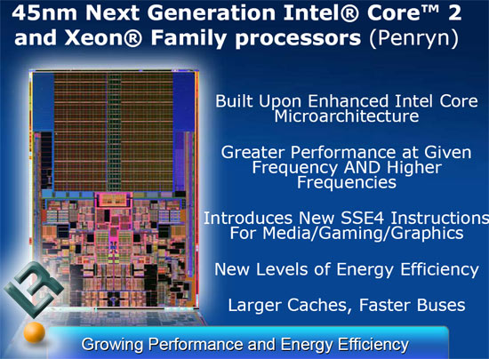 Intel Penryn and Nehalem CPU Microarchitecture Technology