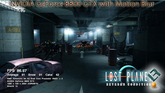 Lost Planet on GeForce 8800 GTX