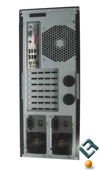 Back of the Antec P190